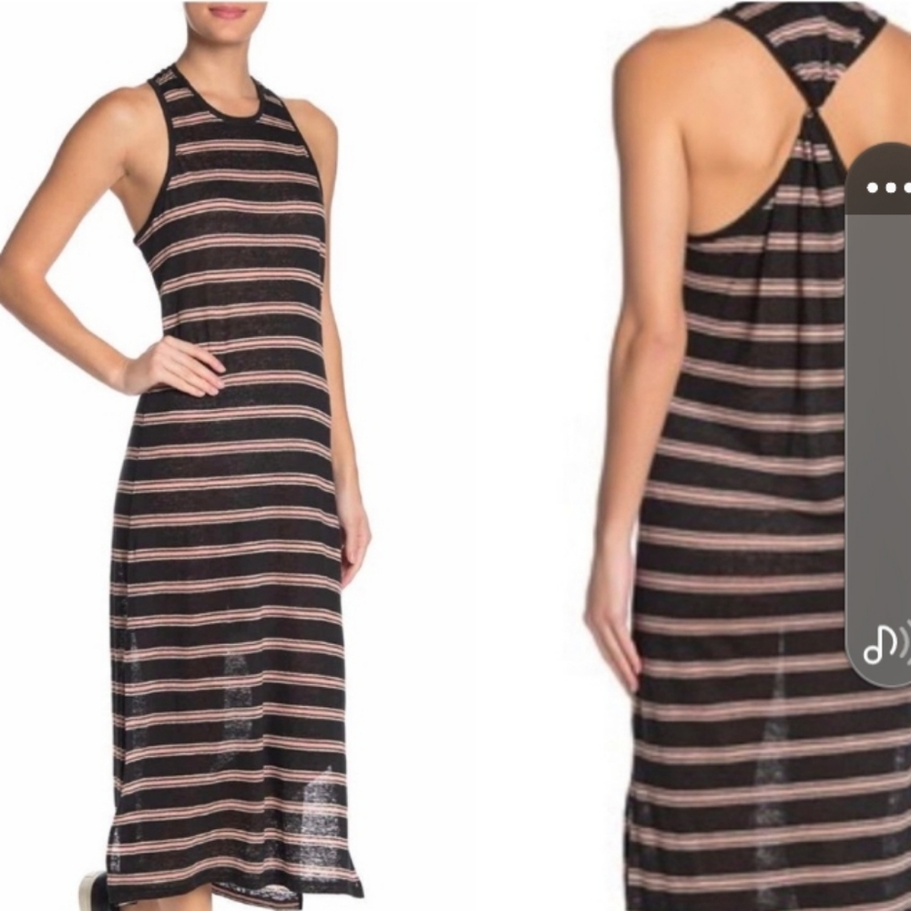 Joie Racerback Striped Dress